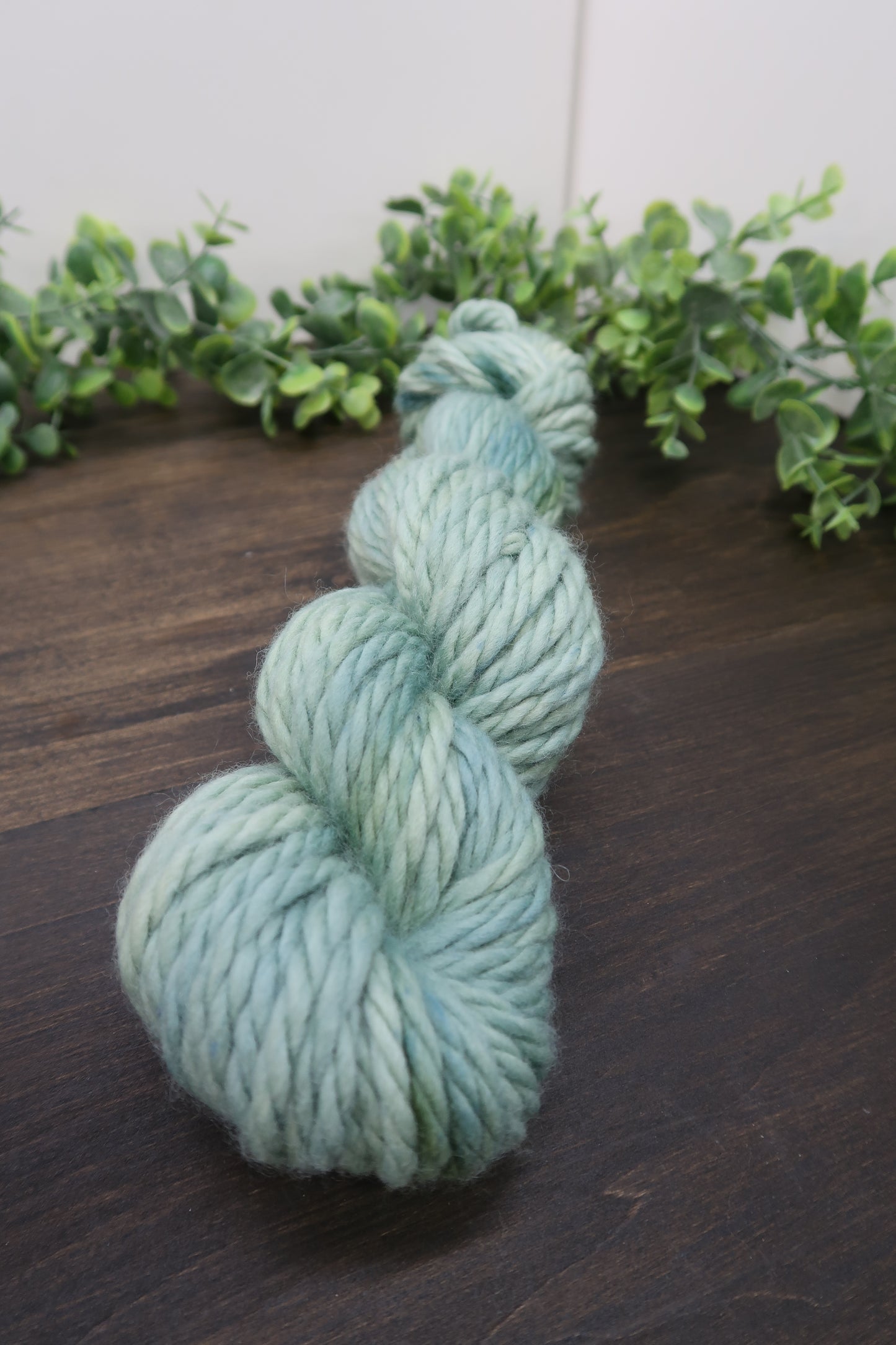 Hand Dyed Yarn | Super Bulky Yarn | Andean Highland Wool | Color: Sage