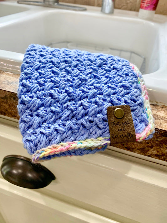 Crochet Pattern | The Switchback Dishcloth | Crochet Pattern | Easy Crochet Pattern | Crochet Dishcloth Pattern | Beginner Pattern