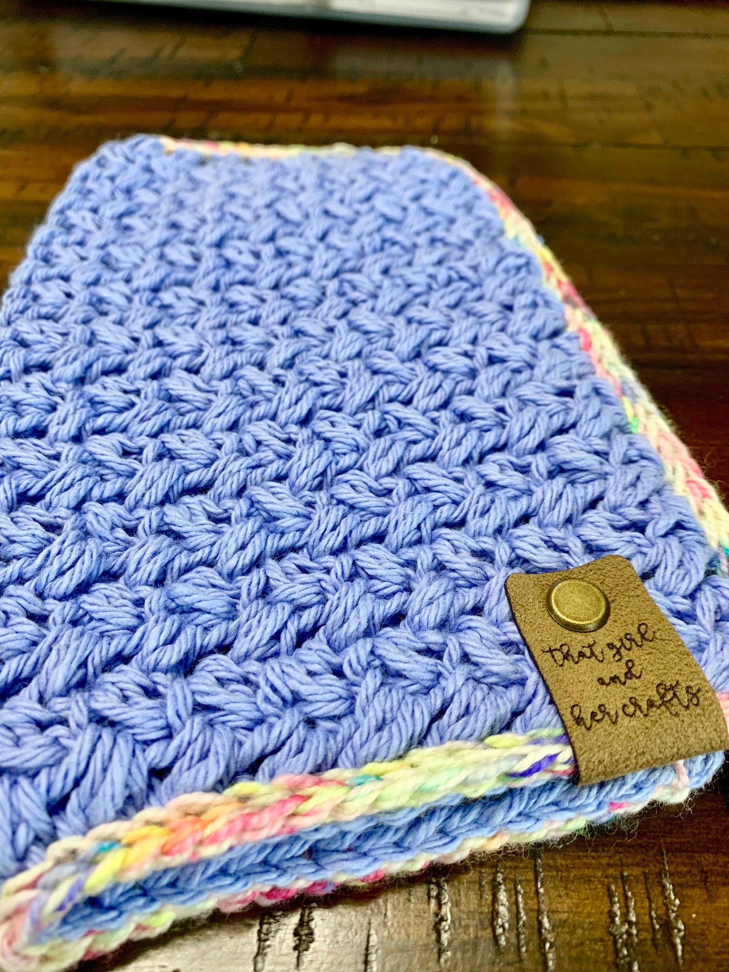 Crochet Pattern | The Switchback Dishcloth | Crochet Pattern | Easy Crochet Pattern | Crochet Dishcloth Pattern | Beginner Pattern