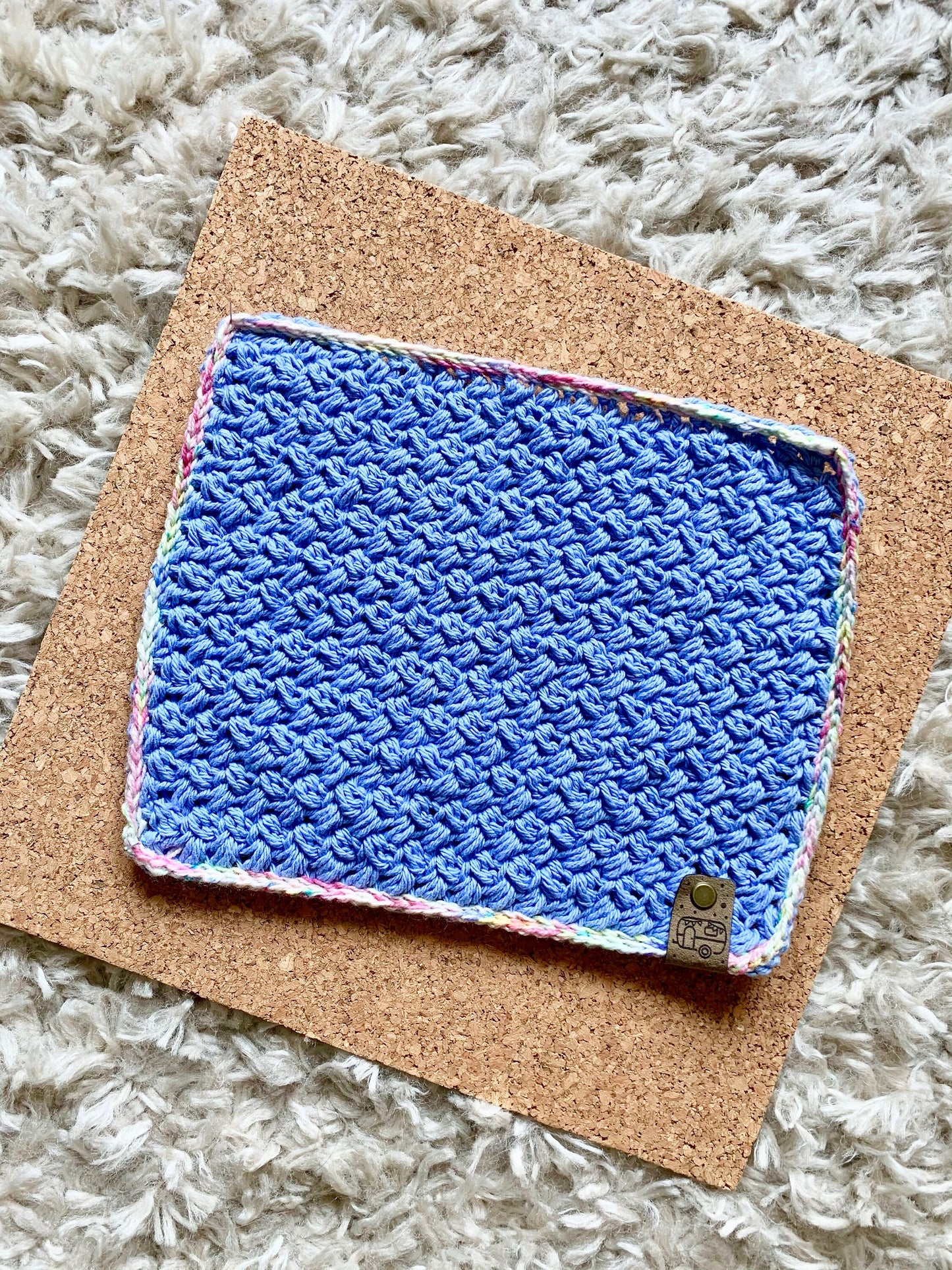 Crochet Pattern | The Switchback Dishcloth | Crochet Pattern | Easy Crochet Pattern | Crochet Dishcloth Pattern | Beginner Pattern